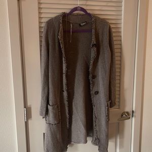 ⏩ Knit Trench Coat